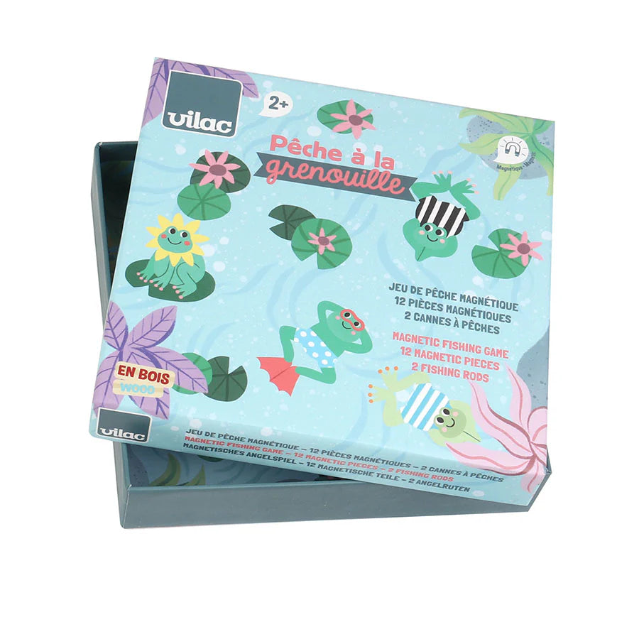 Magnetic Frogs Fishing Game by Michelle Carlslund
