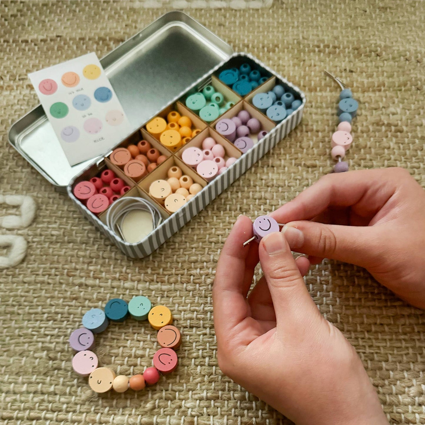 It's Nice To Be Nice Bracelet Beading Kit for Children (Makes 5 Bracelets)