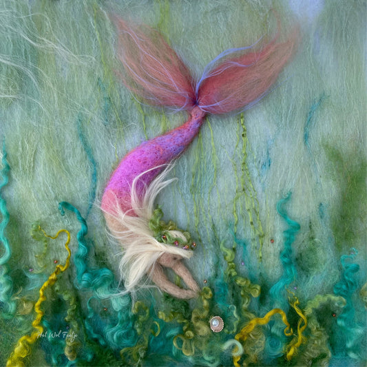 Toverlux |  Het Wol Feetje - Mermaid Silhouette