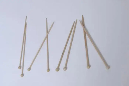 Children Wood Knitting Needles | 5 mm (US size 8)