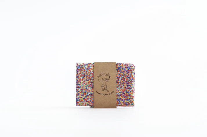 Super Confetti Play Cloth 90 x 90 cm