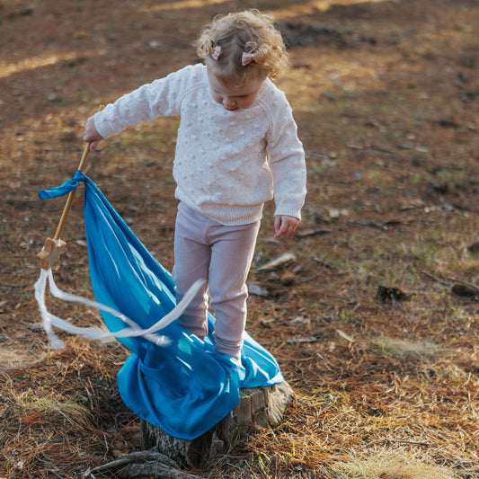 Play Silkies Blue Play Silk