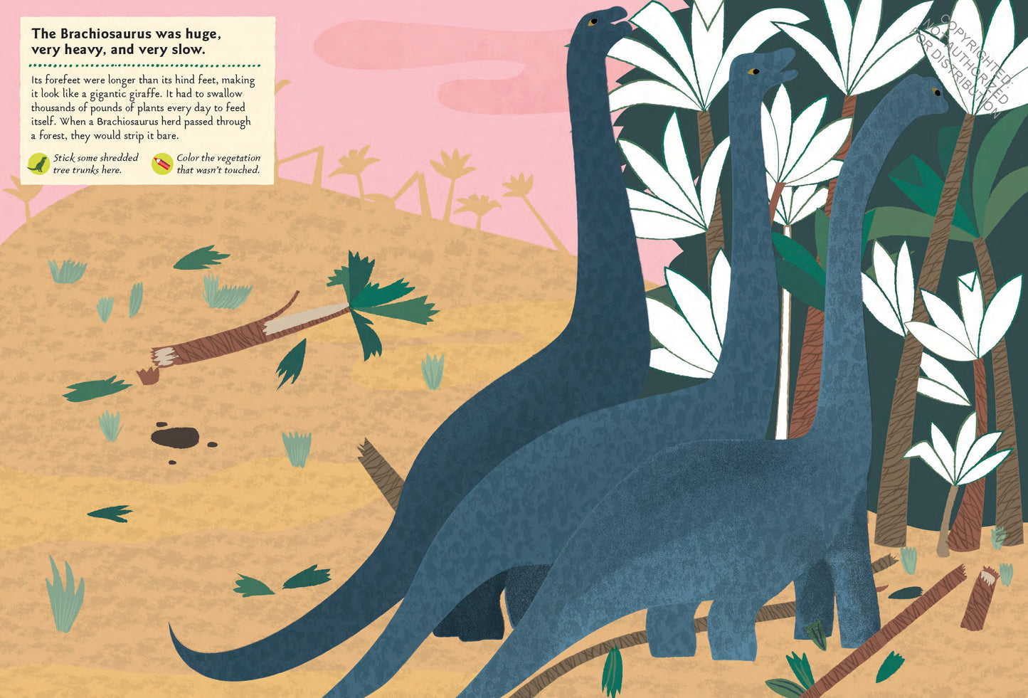 In the Age of Dinosaurs: My Nature Sticker Activity Book | Activity Book