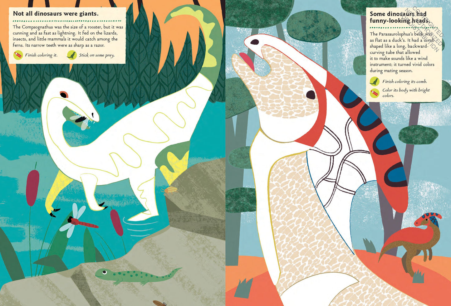 In the Age of Dinosaurs: My Nature Sticker Activity Book | Activity Book