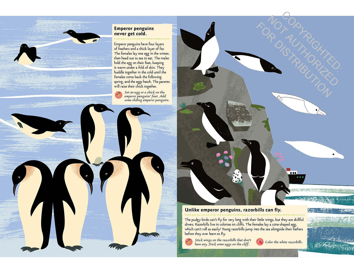 Birds of the World: My Nature Sticker Activity Book (Science Activity and Learning Book for Kids, Coloring, Stickers and Quiz) | Activity Book