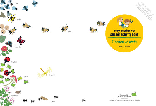 Garden Insects and Bugs: My Nature Sticker Activity Book | Activity Book