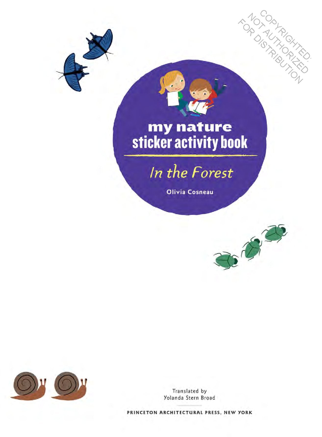 In the Forest: My Nature Sticker Activity Book (127 stickers, 29 activities, 1 quiz) | Activity Book