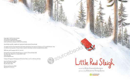 Little Red Sleigh | Hardcover