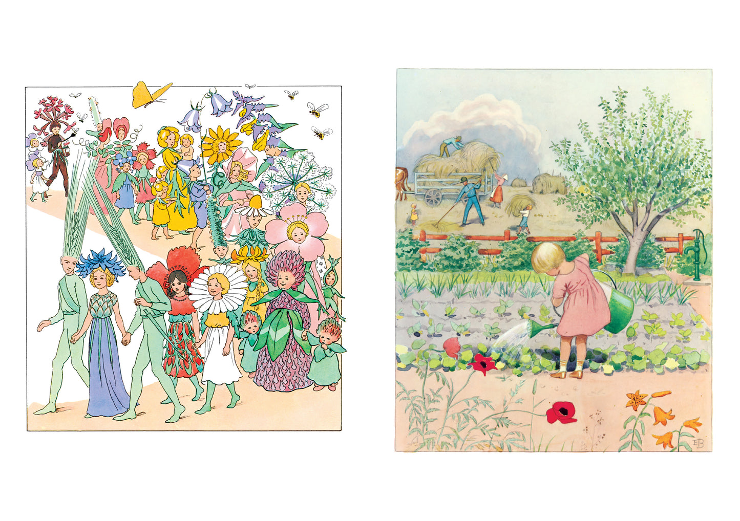 The Art of Elsa Beskow | 20 Pull-Out Frameable Prints