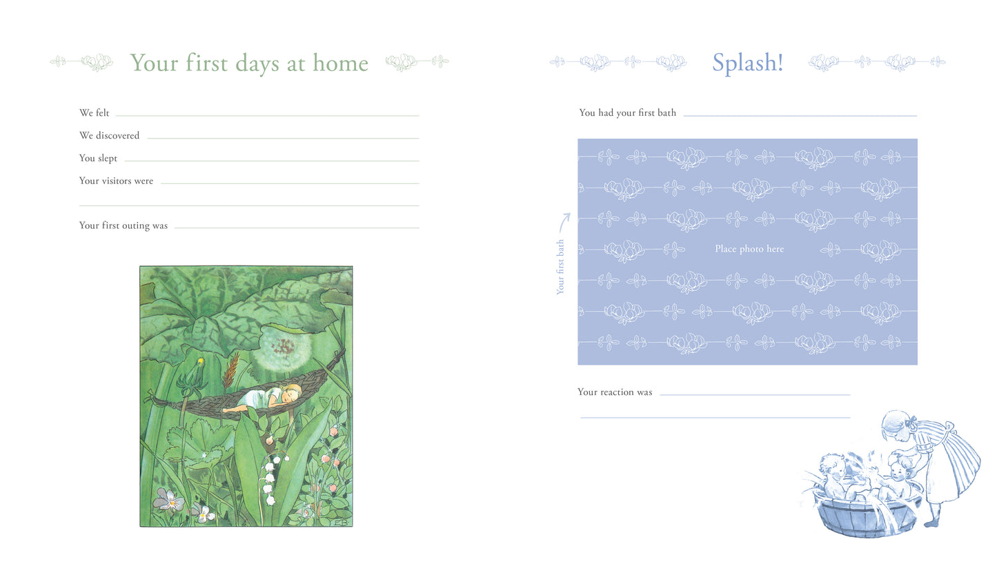 Your Elsa Beskow Baby Book | Hardcover