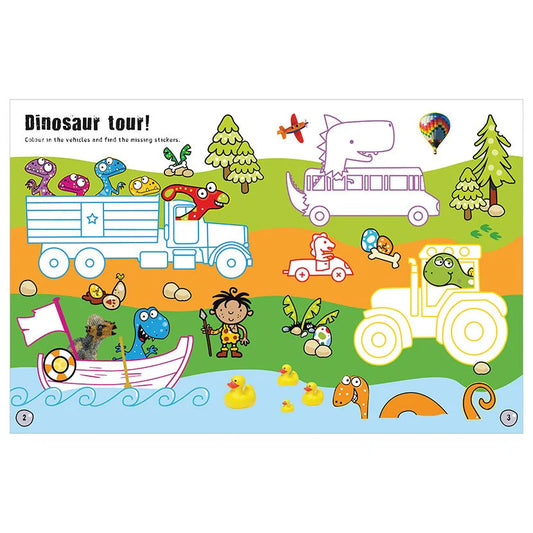 Ultimate Sticker File Dinosaurs | Paperback Activity Book