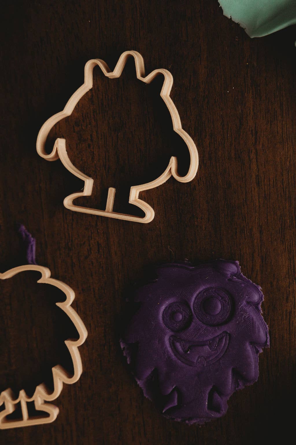 Halloween Monster Playdough Eco Cutter™ Stamp Set (without handle)