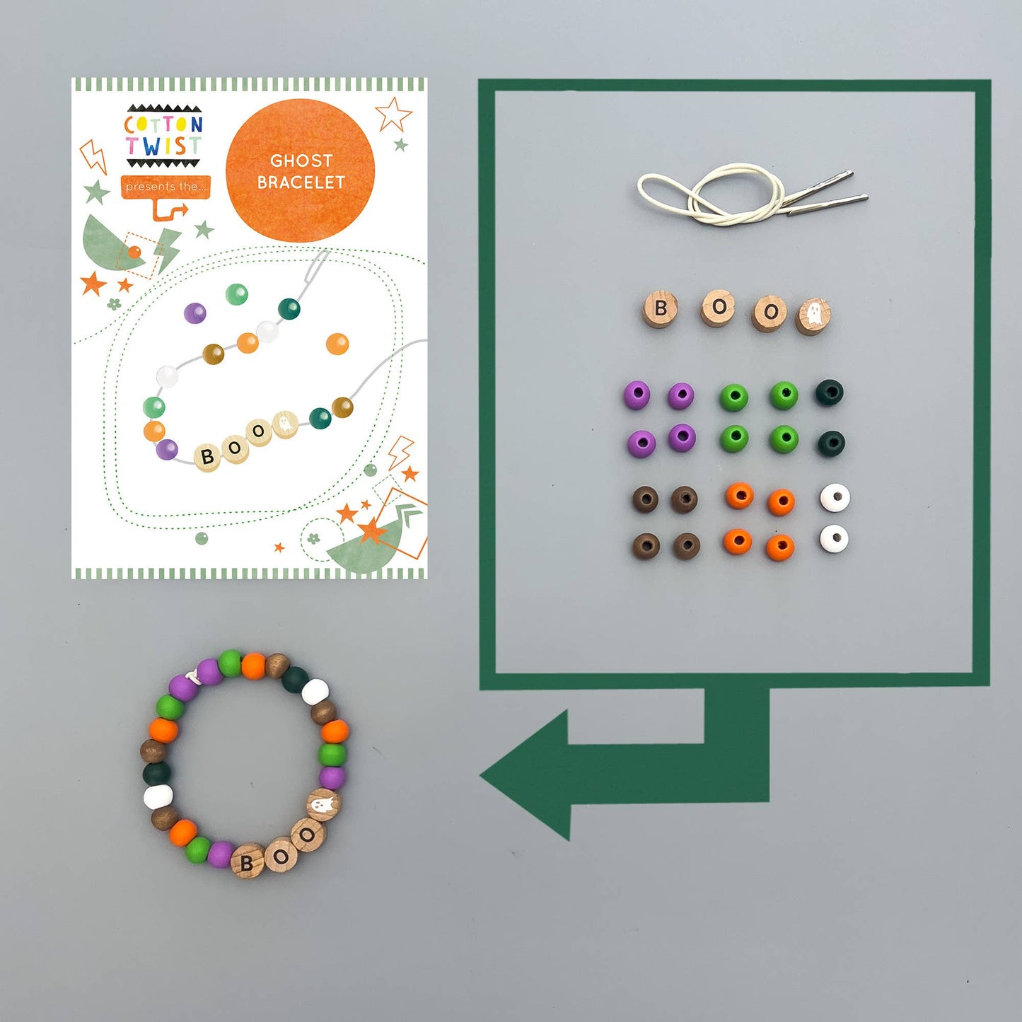 Make Your Own Ghost Bracelet