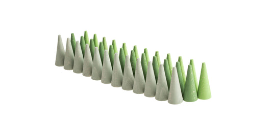 Grapat Mandala Green Cone