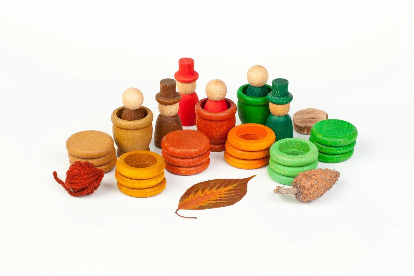 Grapat Wood Seasons: Autumn Nins, Mates/Pots, Rings and Coins