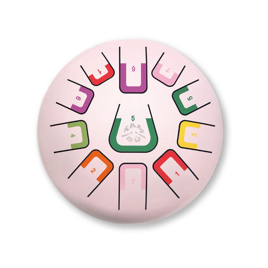 8" Tambu 11 Tones CORAL REEF