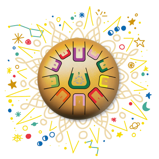 8" Tambu 11 Tones GOLDEN STARS