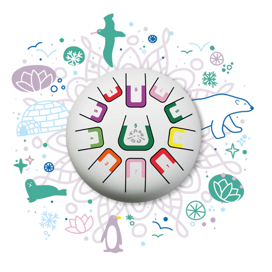 8" Tambu 11 Tones ICEBERG DREAM