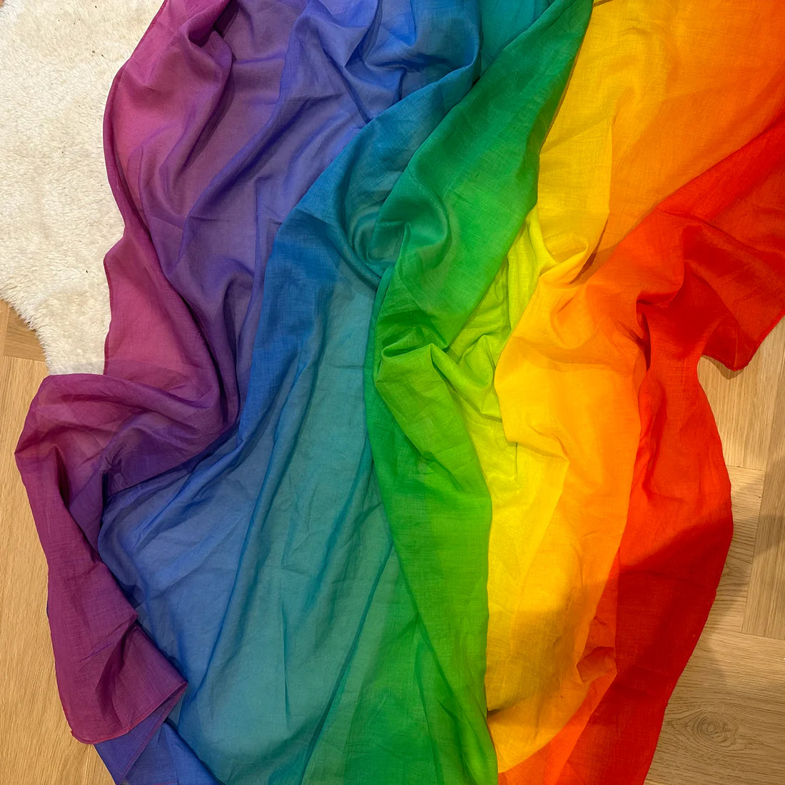 Rainbow Play Cloth 145 x 145 cm
