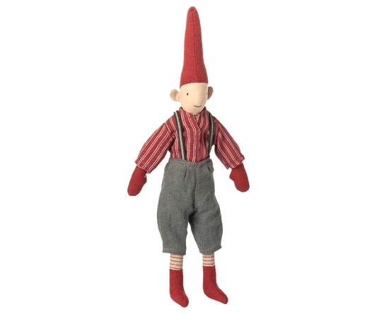 *PRE-SALE* (OCTOBER) Maileg Pixy, Size 2 - Boy - Red shirt