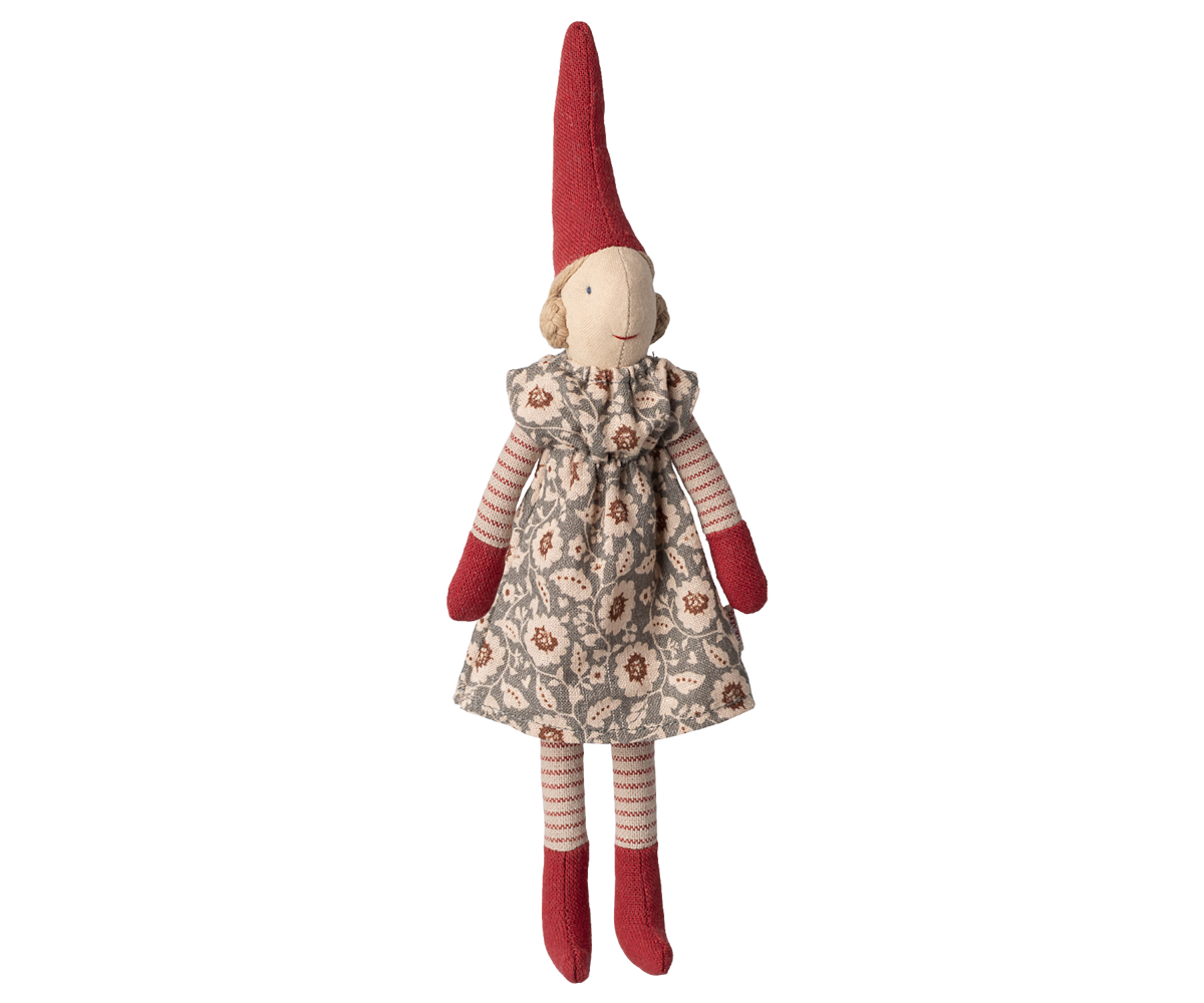 *PRESALE* Maileg Pixy, Size 1 - Girl - Winter mint dress