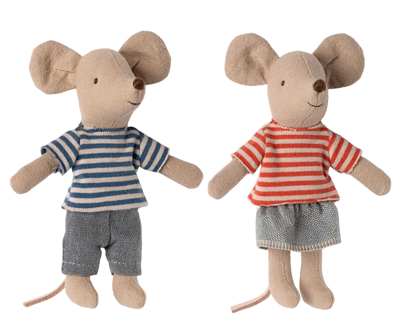 *PRESALE* Maileg LouiMax and Stella, Little brother and sister mice