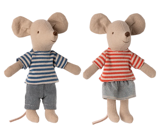 *PRESALE* Maileg LouiMax and Stella, Little brother and sister mice