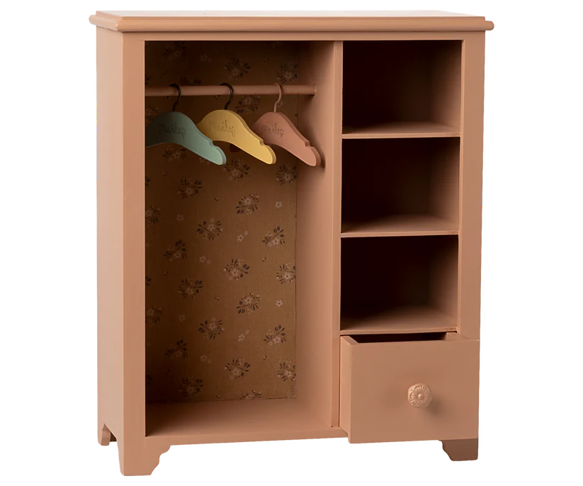 *PRESALE* Maileg Wardrobe, Large - Dark powder