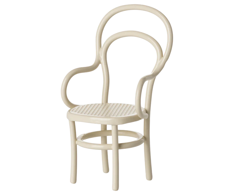 Maileg Vintage chair, Mouse - Off white