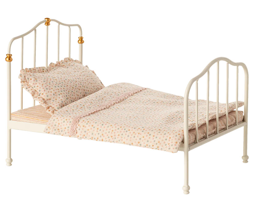 *PRESALE* Maileg Vintage bed, Mouse (Mum & Dad Size) - Off white