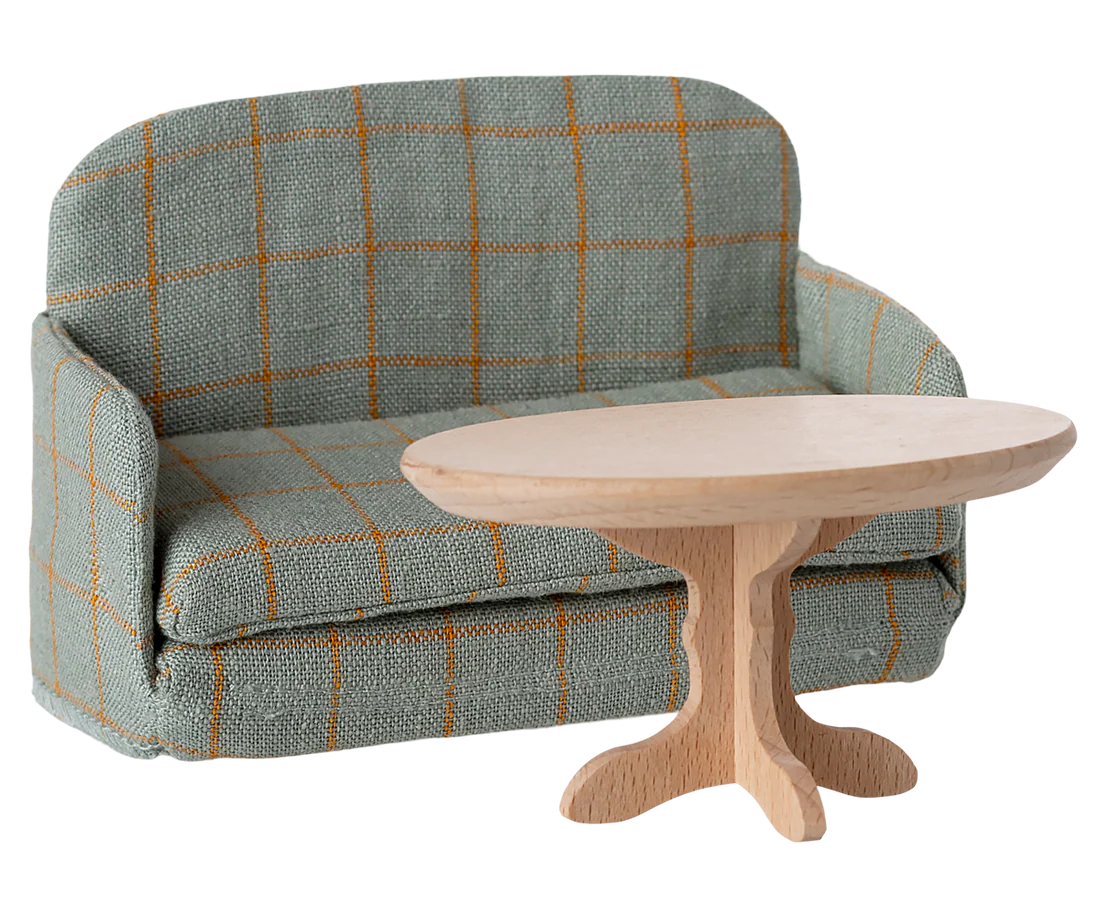 Maileg Sofa bed, Mouse - Checker