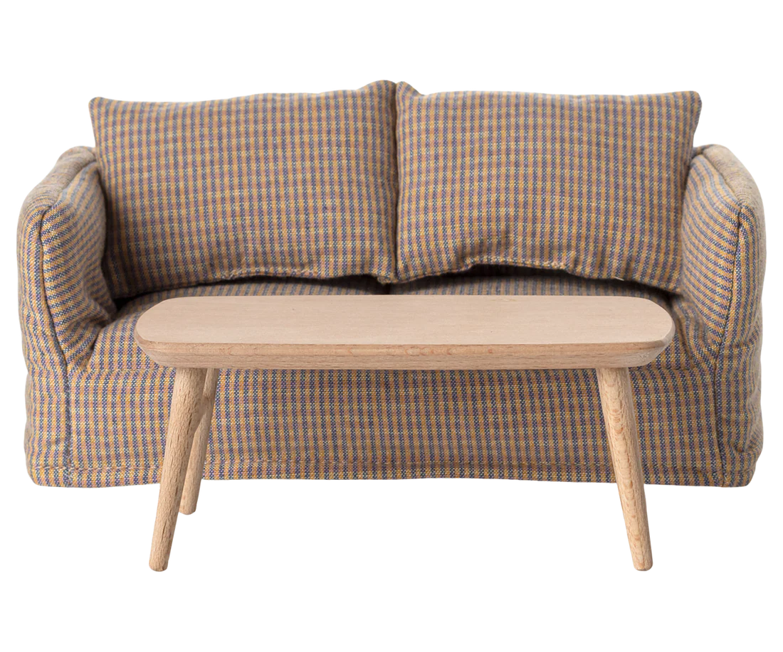 Maileg Coffee table, Mouse - Nature