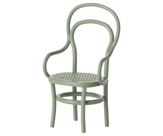 Maileg Vintage chair, Mouse - Mint