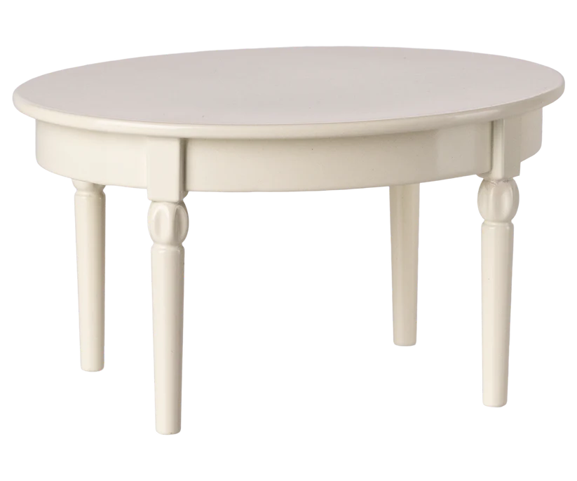 *PRESALE* Maileg Vintage dining table, Mouse - Off white
