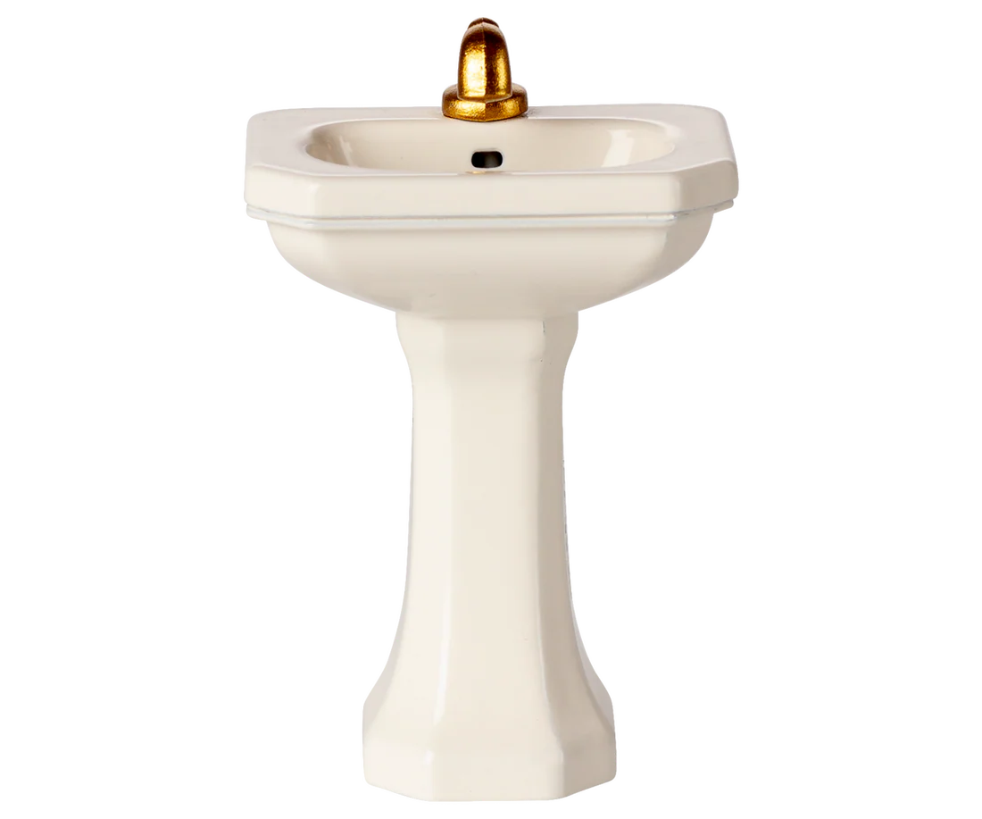 *PRESALE* Maileg Bathroom sink, Mouse - Off white