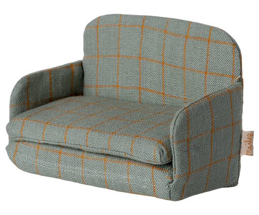 Maileg Sofa bed, Mouse - Checker