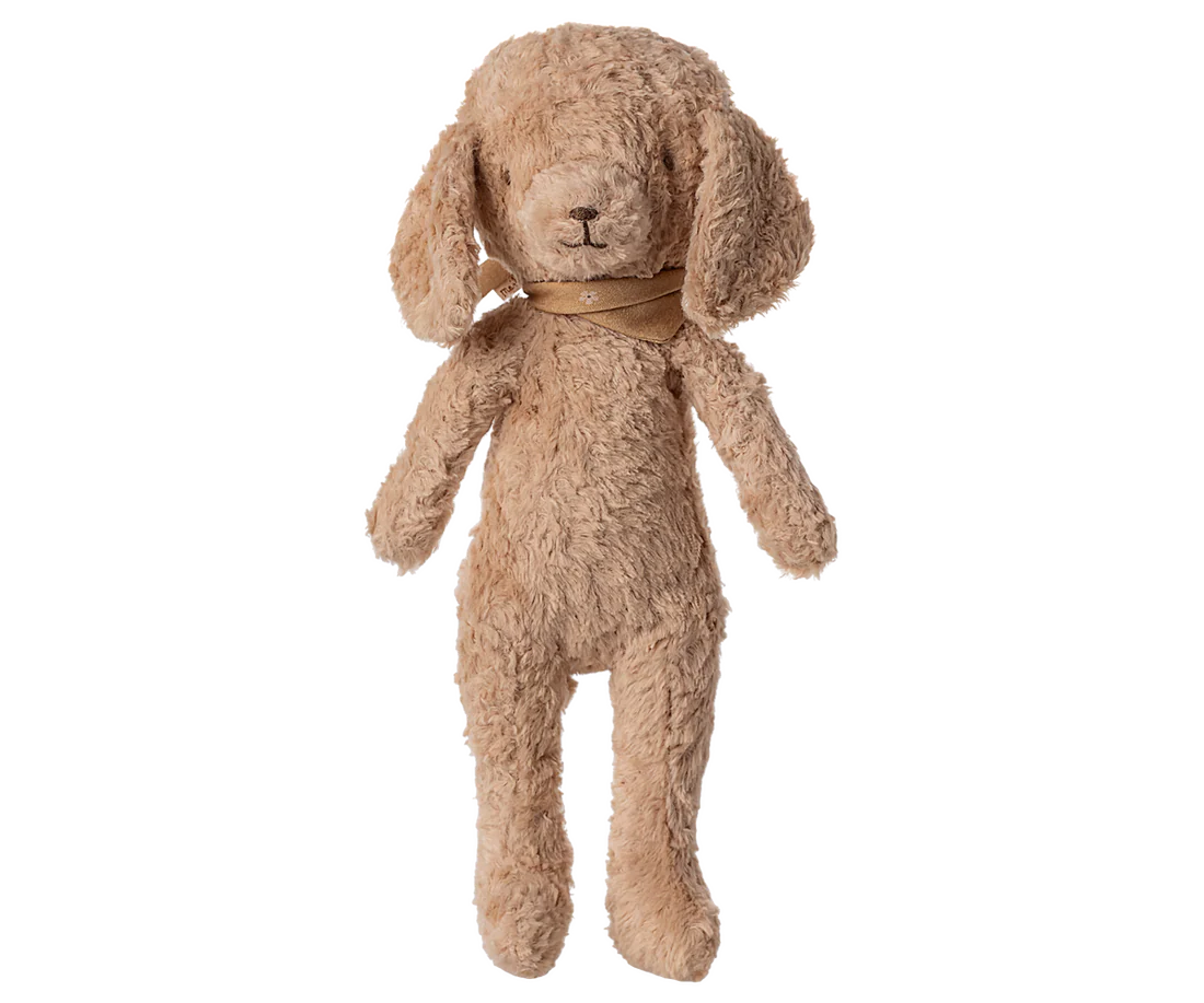 Maileg Poodle dog, Vintage plush - Dusty powder