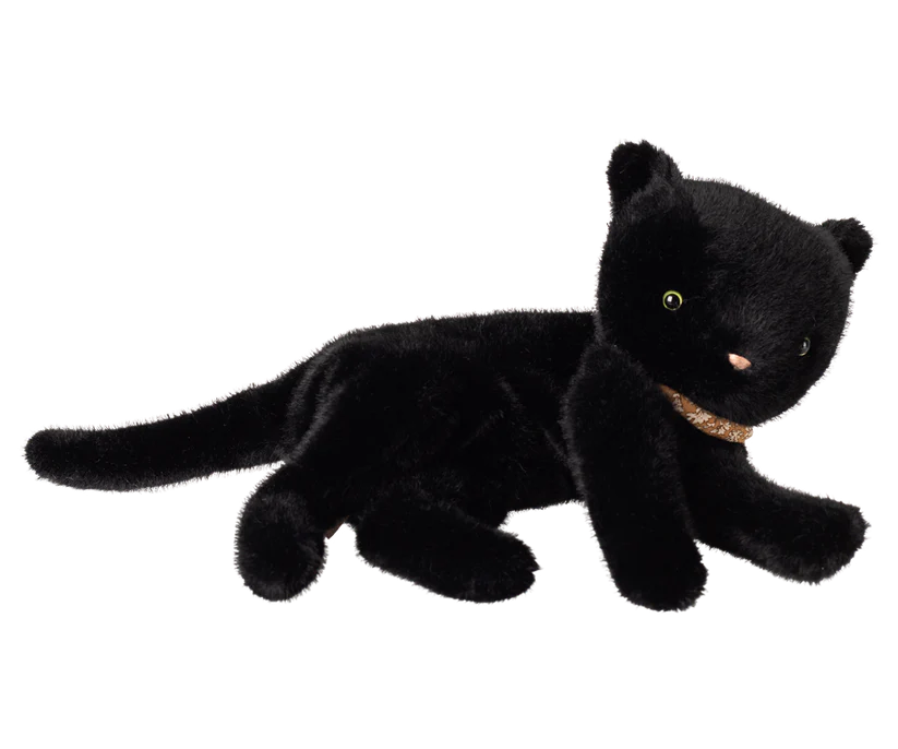 *PRESALE* Maileg Sleeping kitten plush, Medium - Black