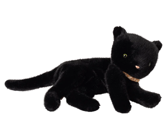 *PRESALE* Maileg Sleeping kitten plush, Medium - Black