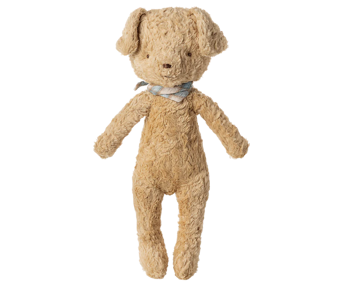 Maileg Dog, Vintage plush - Soft sand