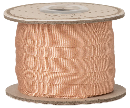 Maileg Ribbon, W: 13 mm x L: 10 m - Peach rose