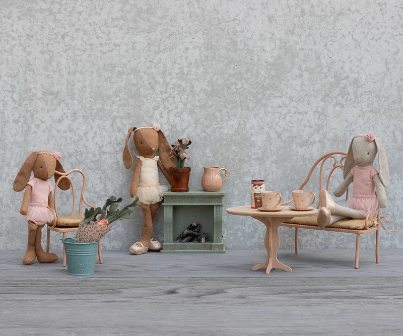 *PRESALE* Maileg Ballet suit and skirt rose, Size 2 (Bunny Size)