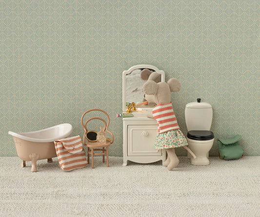 Maileg Tricycle mouse, Big sister - Green
