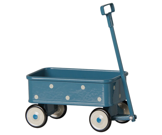 Maileg Blue Wagon (Mouse)