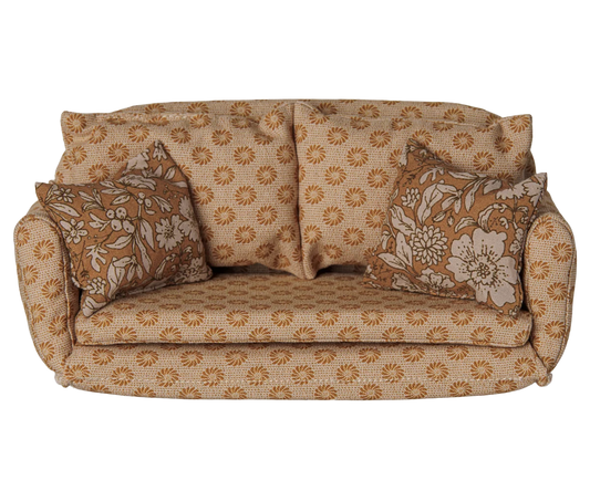 *PRE-SALE* (OCTOBER) Maileg Sofa bed, Large - Ocher (Mouse)
