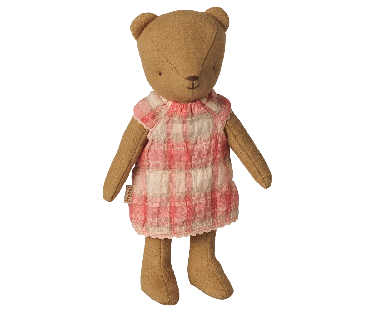 *PRE-SALE* (NOVEMBER) Maileg Dress, Teddy Junior - Coral