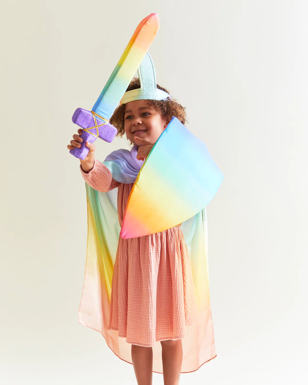 Sarah's Silks Rainbow Shield