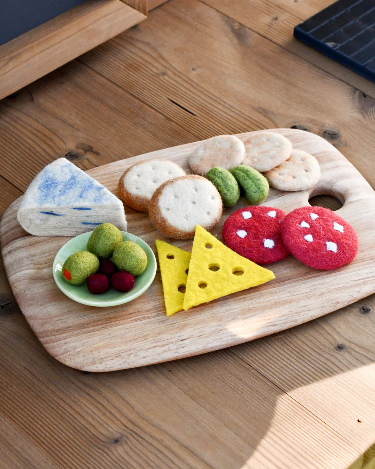 Felt Charcuterie Cheese Platter Play Food Set Mymy Me