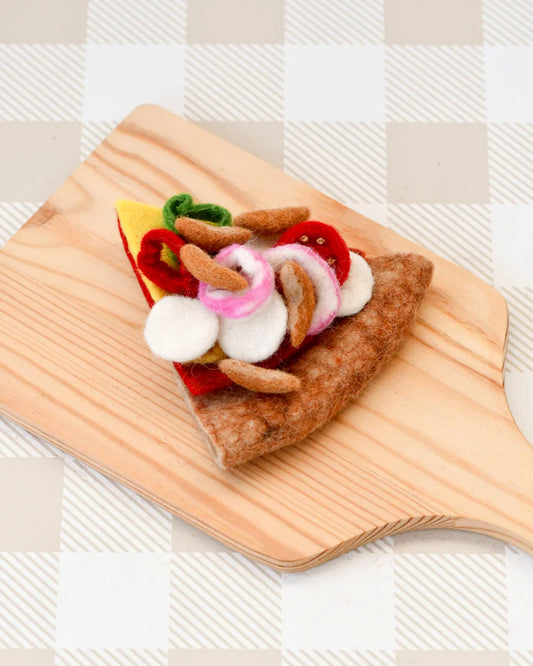 Felt BBQ Chicken Pizza Slice