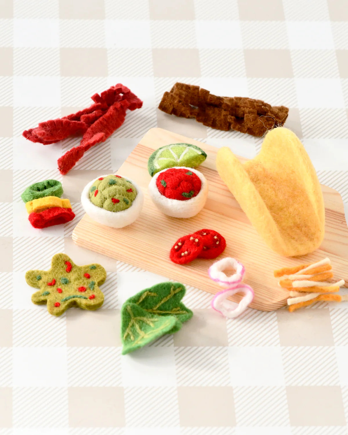 *PRESALE* Felt Taco Play Food Set